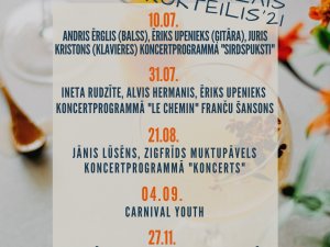 Krimuldas muižā notiks koncertu cikls ar latviešu mūziķiem