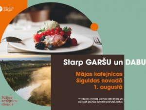 1. augustā apmeklētājus uzņems Mājas kafejnīcas