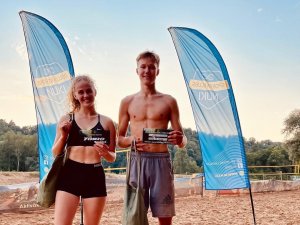 Aizvadīts “KS čempionāta” 3. posms pludmales volejbolā