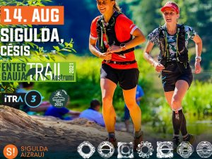 14. augustā Siguldā norisināsies taku skrējiena “Stirnu buks” posms