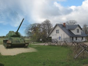 Mores kauju muzeja aktivitātes Mores pagasta svētku laikā