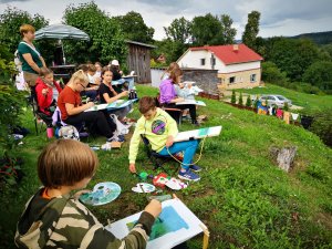 Aizvadīts Krimuldas Mūzikas un mākslas skolas organizētais plenērs