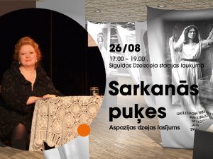 26. augustā aicinām apmeklēt Aspazijas dzejas lasījumu “Sarkanās puķes”