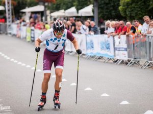 Sporta skolas audzēknim sniegumi rollerslēpošanā Pasaules kausa posmos