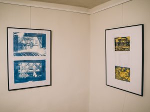 Atklāta “Grafikas vasaras skola 2021” dalībnieku radīto darbu izstāde