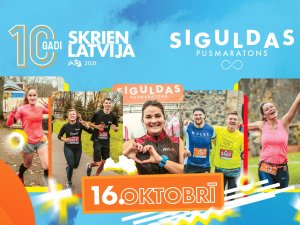 Sākusies pieteikšanās 10. Siguldas pusmaratonam