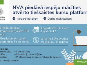 Aicina darba meklētājus un nodarbinātos pieteikties mācībām