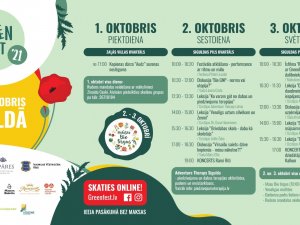 Šajā nedēļas nogalē Siguldā norisināsies “GreenFest’21” festivāla aktivitātes