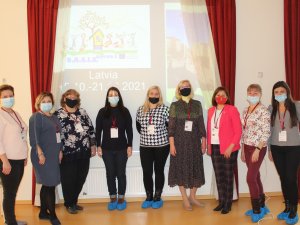 Pirmsskolas izglītības iestādē “Ieviņa” notikusi Erasmus+ projekta mācību vizīte