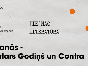 15. decembrī notiks sarunu cikla “[Ie]nāc literatūrā” otrā tikšanās