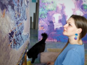 Mālpils Kultūras centrā eksponēs Kristīnes Kutepovas personālizstādi