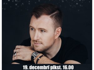 19. decembrī Krimuldas Tautas namā uzstāsies Jānis Stībelis