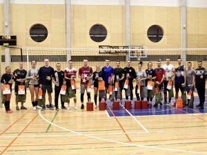 Aizvadīts tradicionālais Ziemassvētku volejbola turnīrs 