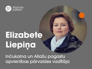 Darbu uzsākusi Inčukalna un Allažu pagastu apvienības pārvaldes vadītāja Elizabete Liepiņa