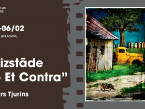 Siguldas Jaunās pils salonā atklāta Vladimira Tjurina piemiņai veltīta izstāde