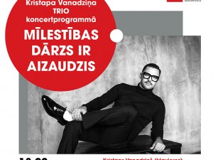 Piektdien koncertzālē “Baltais flīģelis” uzstāsies Kristapa Vanadziņa trio