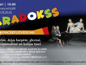 Februārī koncertzālē “Baltais flīģelis” izskanēs koncertuzvedums “Paradokss”