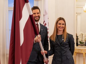 Novadniece Elīza Tīruma Pekinas ziemas olimpisko spēļu atklāšanas ceremonijā nesīs Latvijas karogu 