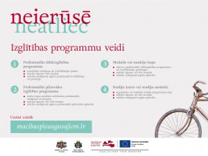 Atvērta pieteikšanās mācībām pieaugušajiem Eiropas Savienības projektā