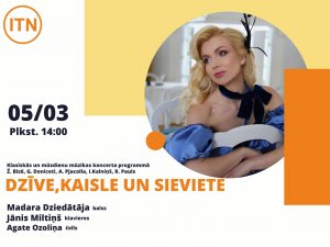 5. martā Inčukalna Tautas namā notiks sieviešu dienai veltīts koncerts