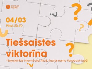 Aicina piedalīties bezmaksas tiešsaistes viktorīnā