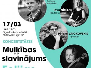 “Baltajā flīģelī” izskanēs koncertstāsts “Muļķības slavinājums. Folijas”