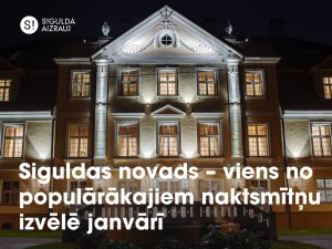 Siguldas novads – viens no populārākajiem naktsmītņu izvēlē janvārī