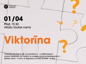 Allažu Tautas nams aicina piedalīties izklaidējošā viktorīnā