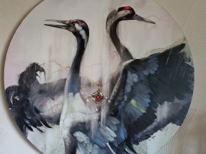 Mākslu skolā “Baltais flīģelis” eksponēs Ilzes Laizānes izstādi “Atdzimšana” 