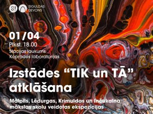 1. aprīlī koprades laboratorijās atvērs Siguldas novada mākslu skolu izstādi