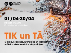 Koprades laboratorijās eksponēti Siguldas novada mākslu skolu darbi