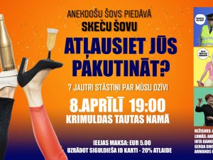 “Anekdošu šovs” ielūdz uz skeču šovu Krimuldas Tautas namā