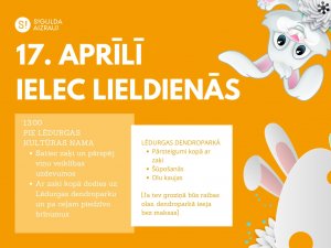 Lēdurgā un Lēdurgas pagastā gaidāmas atraktīvas Lieldienu aktivitātes