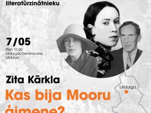 Ciklā “Rīts ar literatūrzinātnieku” stāsts par talantīgo Mooru ģimeni no Lēdurgas