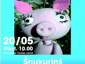 Inčukalnā varēs noskatīties Rīgas leļļu teātra izrādi “Šņukuriņš un viņa draugi”