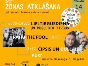 Sestdien Siguldā norisināsies Lieltirgus diena