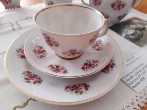 Allažu bibliotēkā skatāma tematiskā izstāde “Rīgas porcelāns”