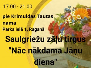 Krimuldas Tautas namā norisināsies saulgriežu zāļu tirgus