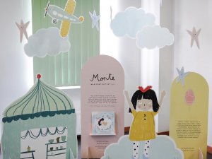 Siguldas novada bibliotēkā eksponēta mākslinieces Sabīnes Baumanes izstāde