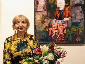 Inčukalna Tautas nams aicina iepazīt gleznotājas Ievas Kalniņas darbus