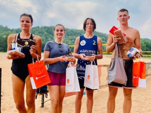 Aizvadīts pludmales volejbola sacensību “KS čempionāts” 3. posms