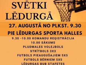 Aicina piedalīties Sporta svētkos Lēdurgā