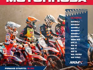 Siguldā tiks aizvadīts sestais Nacionālā kausa posms motokrosā