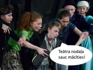 Mākslu skola “Baltais flīģelis” izsludina papilduzņemšanu Teātra nodaļā