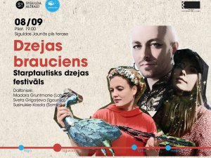Starptautiskais dzejas festivāls “Dzejas brauciens” 8. septembrī piestās Siguldā