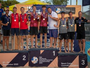 Aicina sekot līdzi U-19 pludmales volejbola čempionātam, atbalstot Gustavu Auziņu