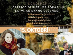 Krimuldas muižā izskanēs akustiskais koncerts “Capriccio”