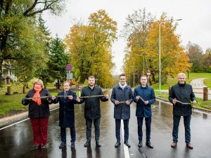 Atklāts pārbūvētais ceļa posms starp Turaidu un Siguldu