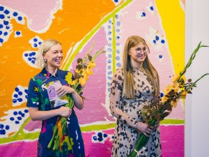 Kultūras centrā “Siguldas devons” skatāma igauņu tekstilmākslinieces izstāde