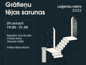 Leģendu nakts Siguldas Jaunās pils muižas koka mājā